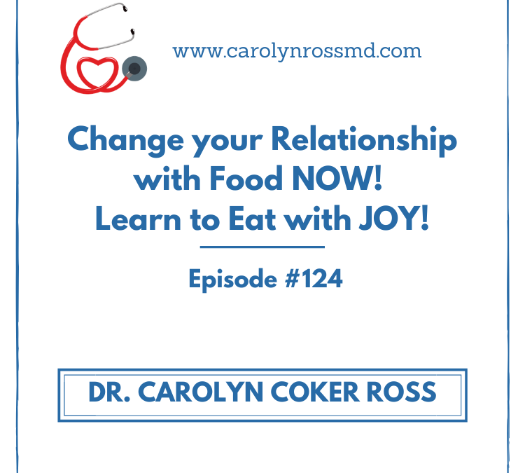 Change your relationship with food NOW! Learn to eat with JOY!